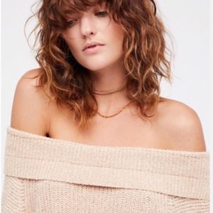 Free People Ivory Edessa Pullover